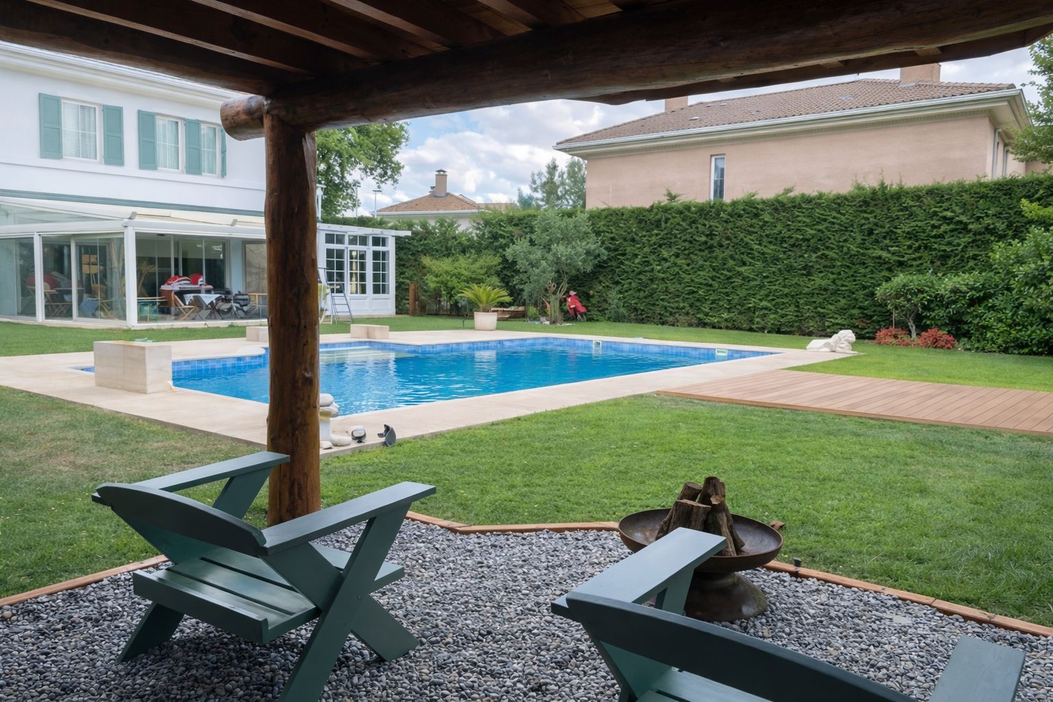 Tuğla kemerli dış giriş uygulaması