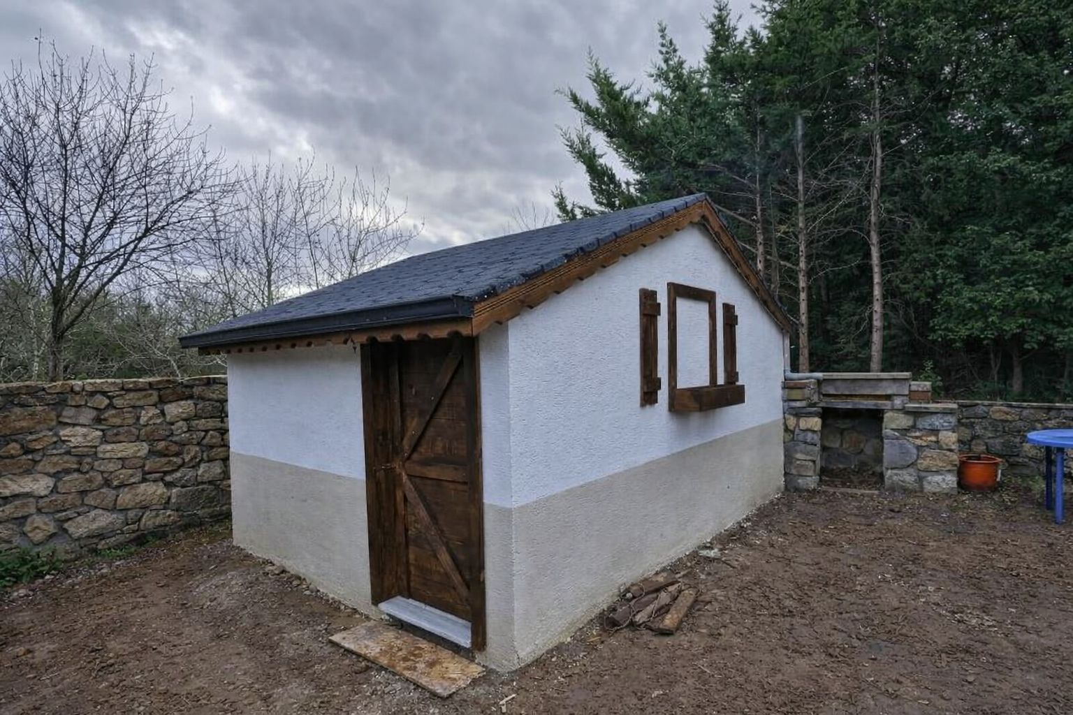 Ahşap ve kütük ev uygulaması