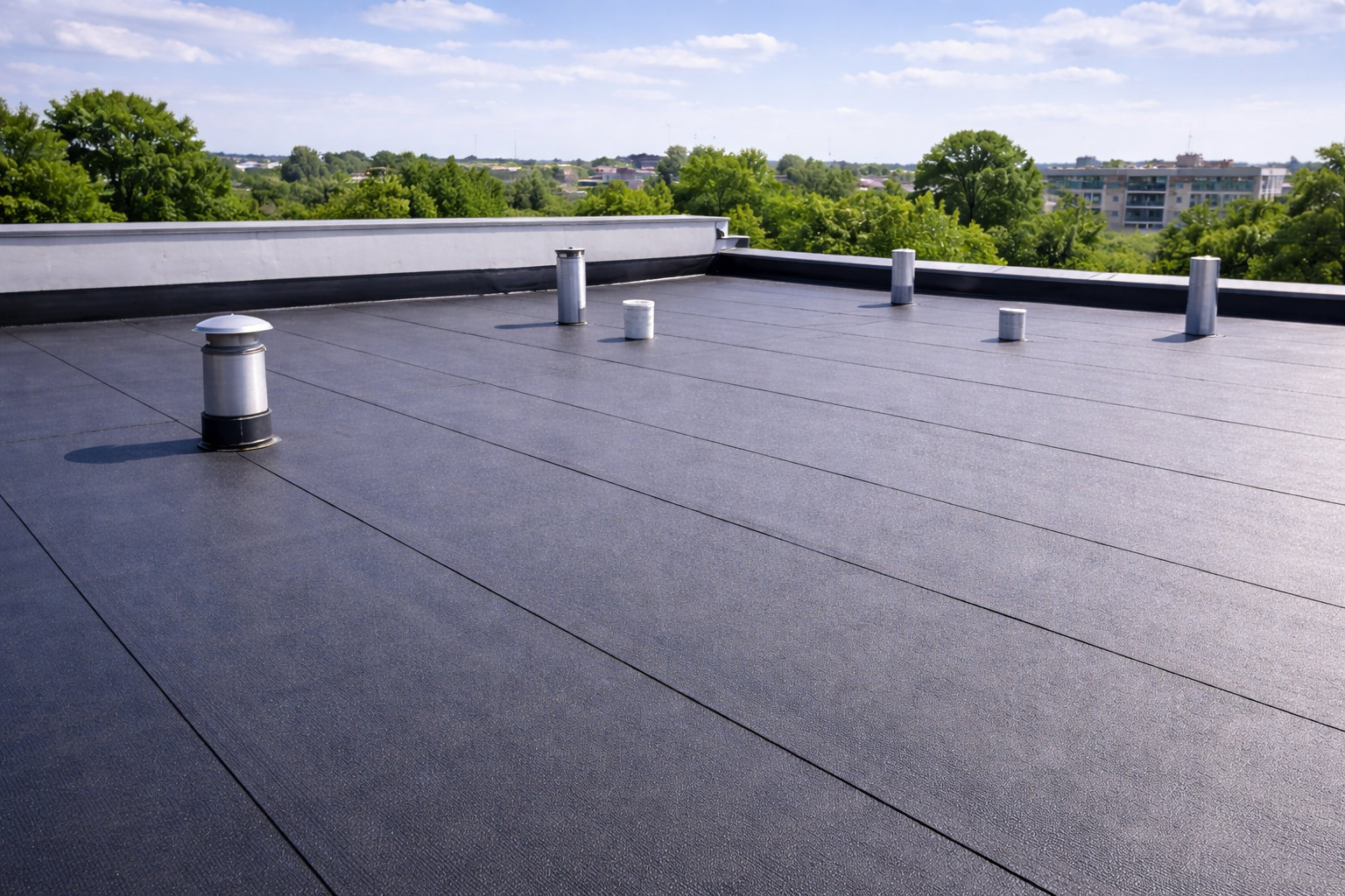 Membran çatı uygulaması